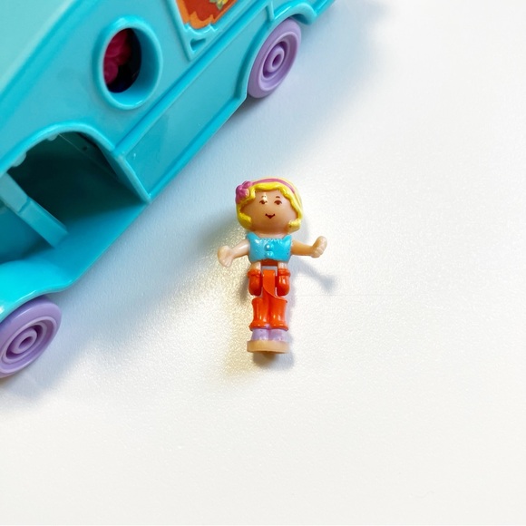 🌸 Polly Pocket | 1996 Flower Cafe On The Go - Picture 6 of 7